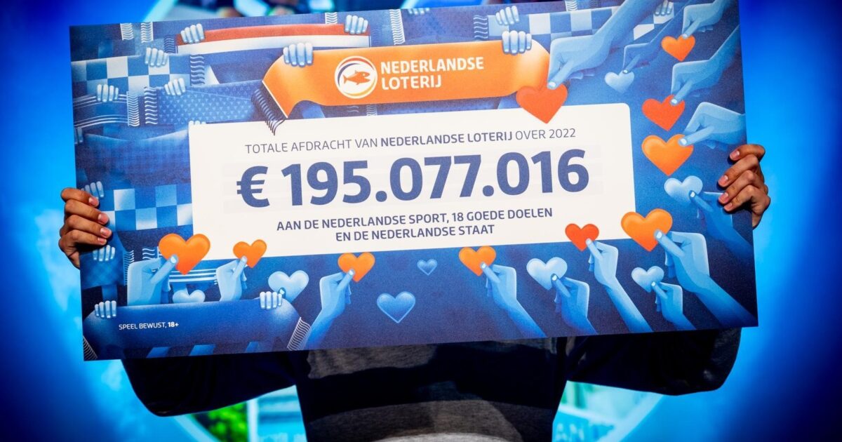 Afdracht Nederlandse Loterij aan samenleving, sport en goede doelen