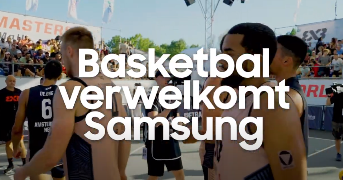 Samsung en Nederlandse Basketball Bond sluiten partnership in aanloop…